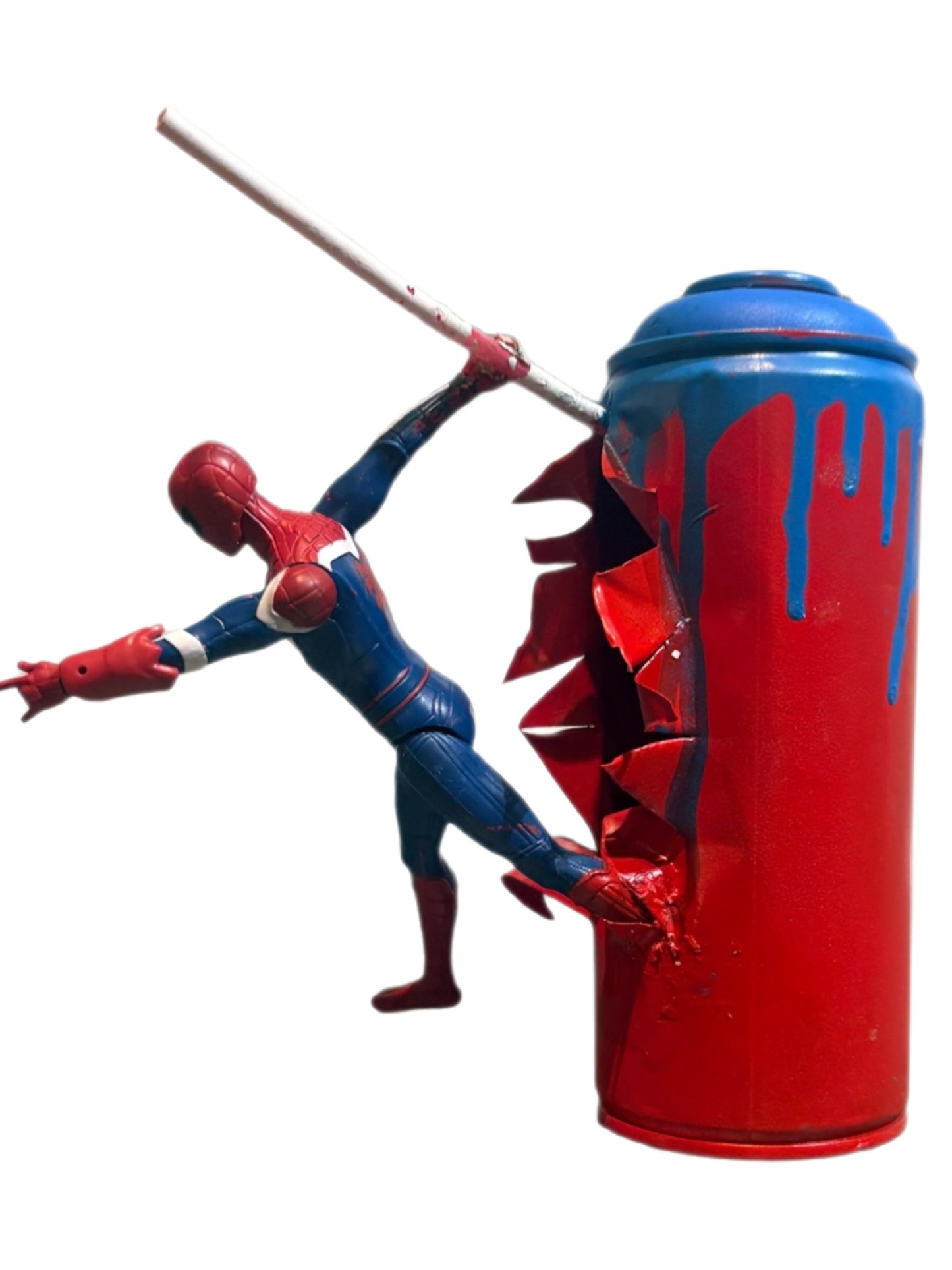 Can Art - Cartoon Collection - Superheroes Spiderman *SOLD*