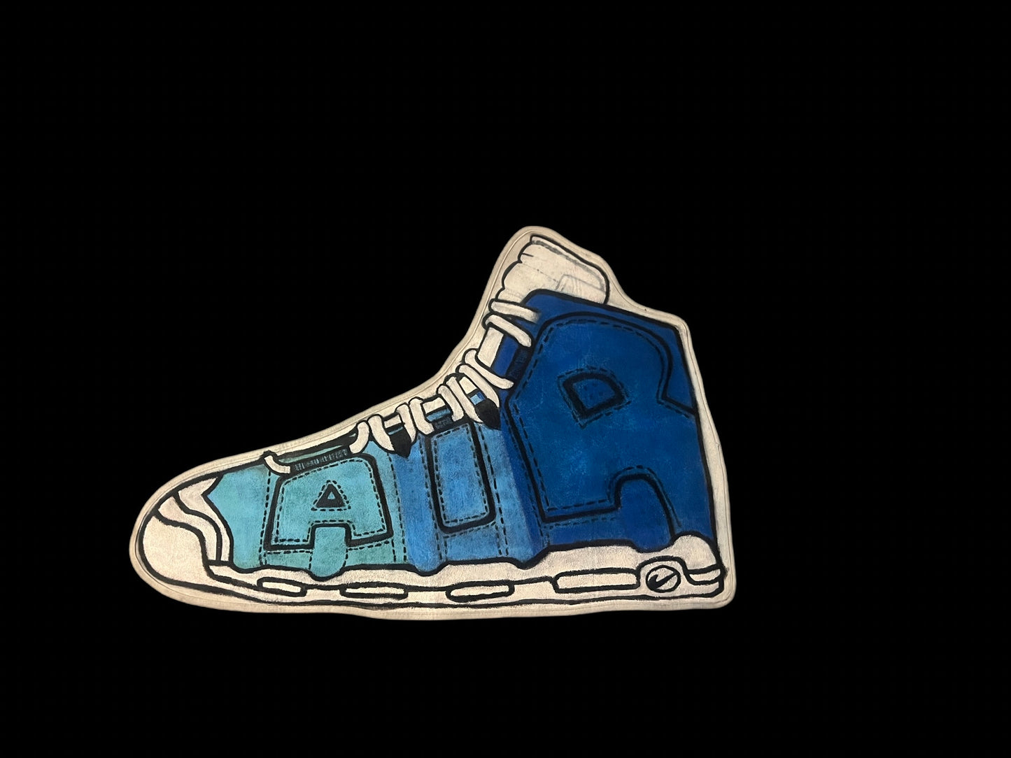 Nike Sneaker Uptempo Airs Rug