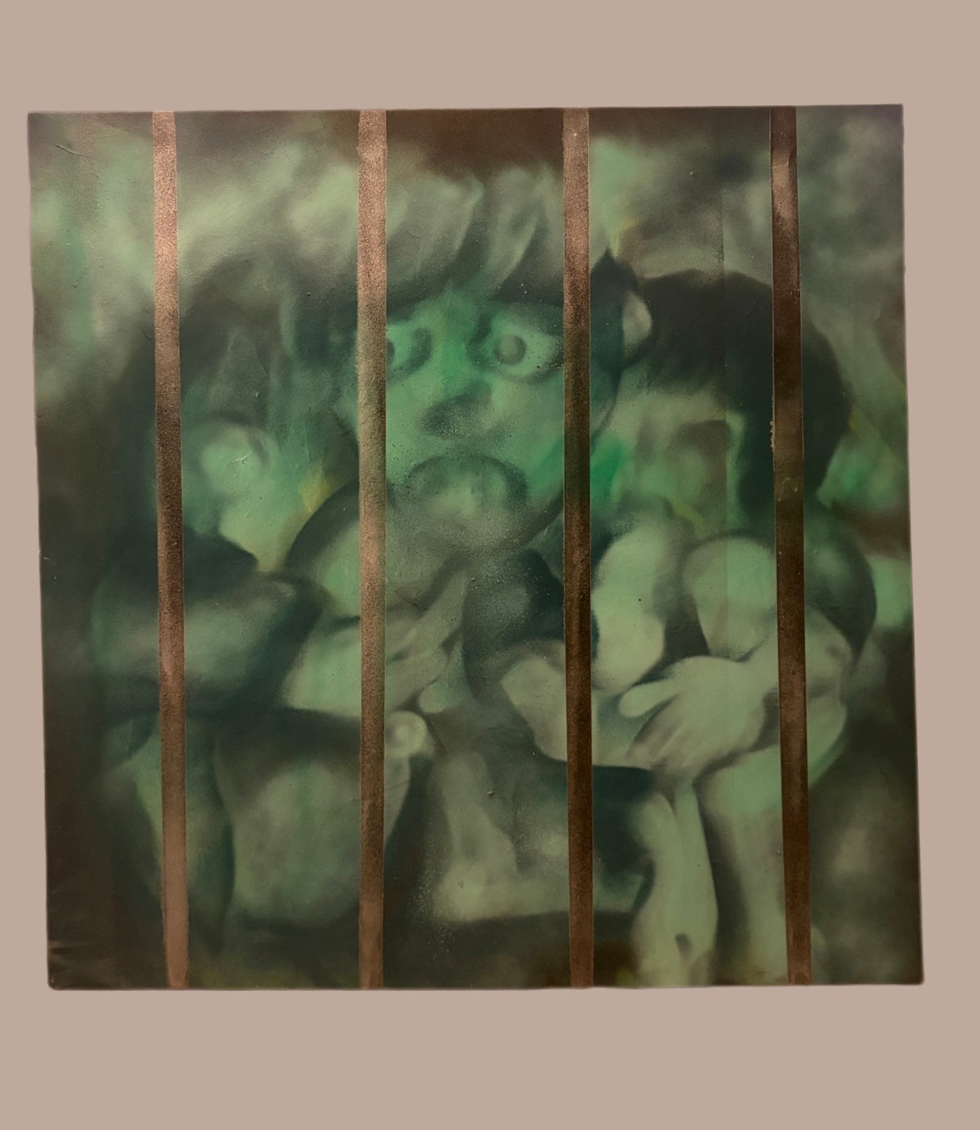 Canvas Art Extra Large - A Tortured Childhood *SOLD*