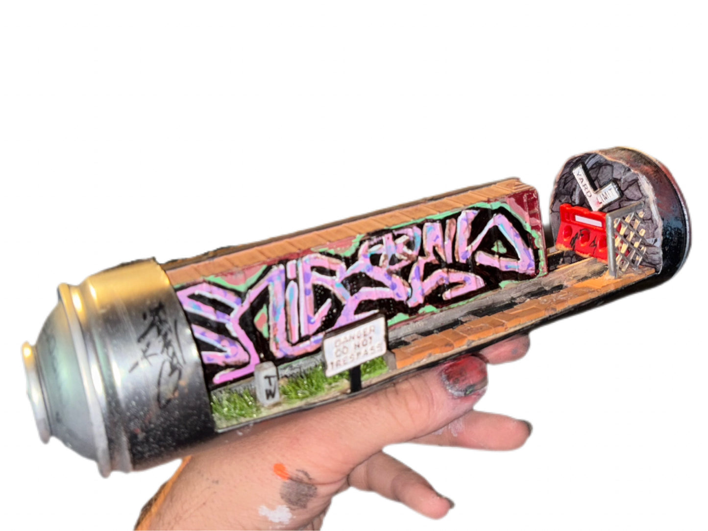 Can Art - Train - No Trespassing
