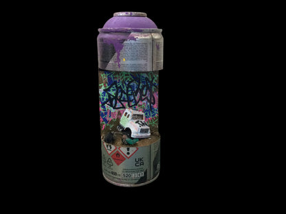 Can Art - Truck Crash *SOLD*