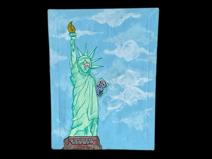 Canvas Art, Drawn - Medium - Famous Landmarks Collection