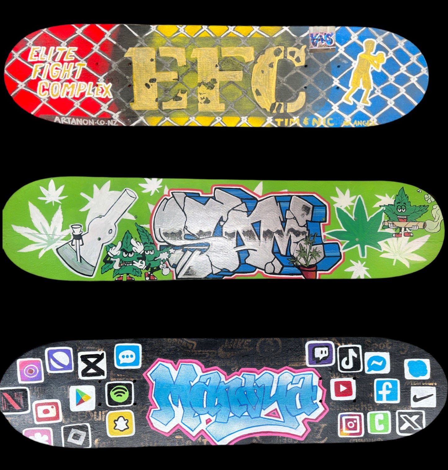 Skateboards Previously Order - Gallery