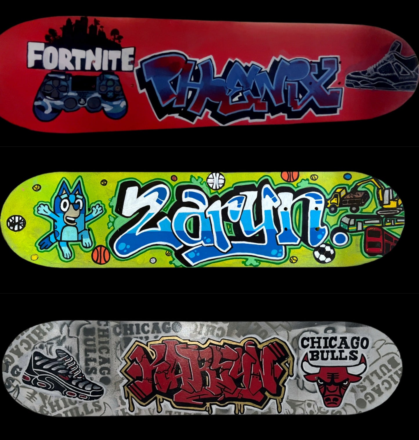 Skateboards Previously Order - Gallery