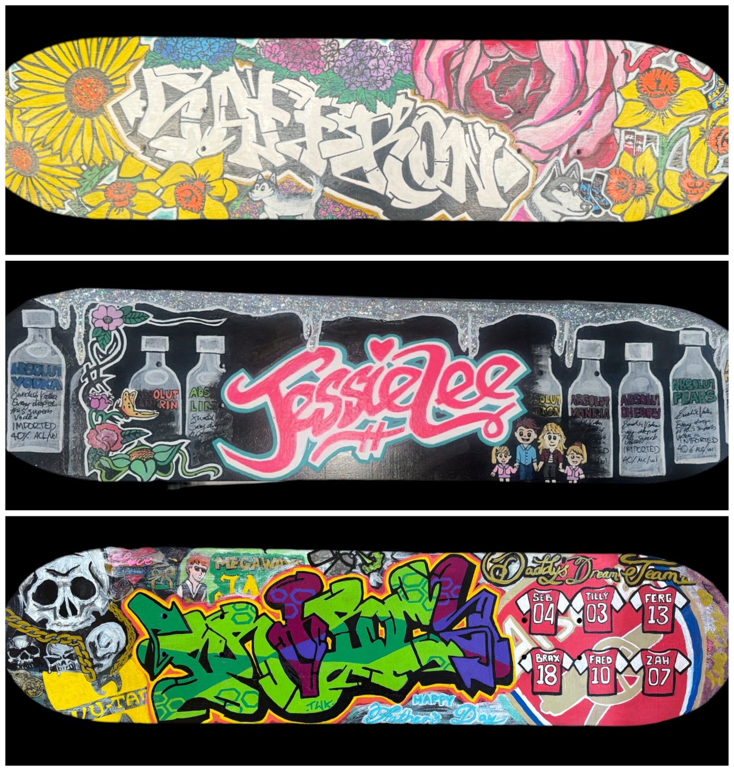 Skateboards Previously Order - Gallery