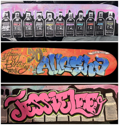 Skateboard - Name and Theme