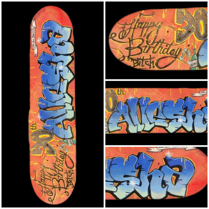 Skateboard - Name and Theme