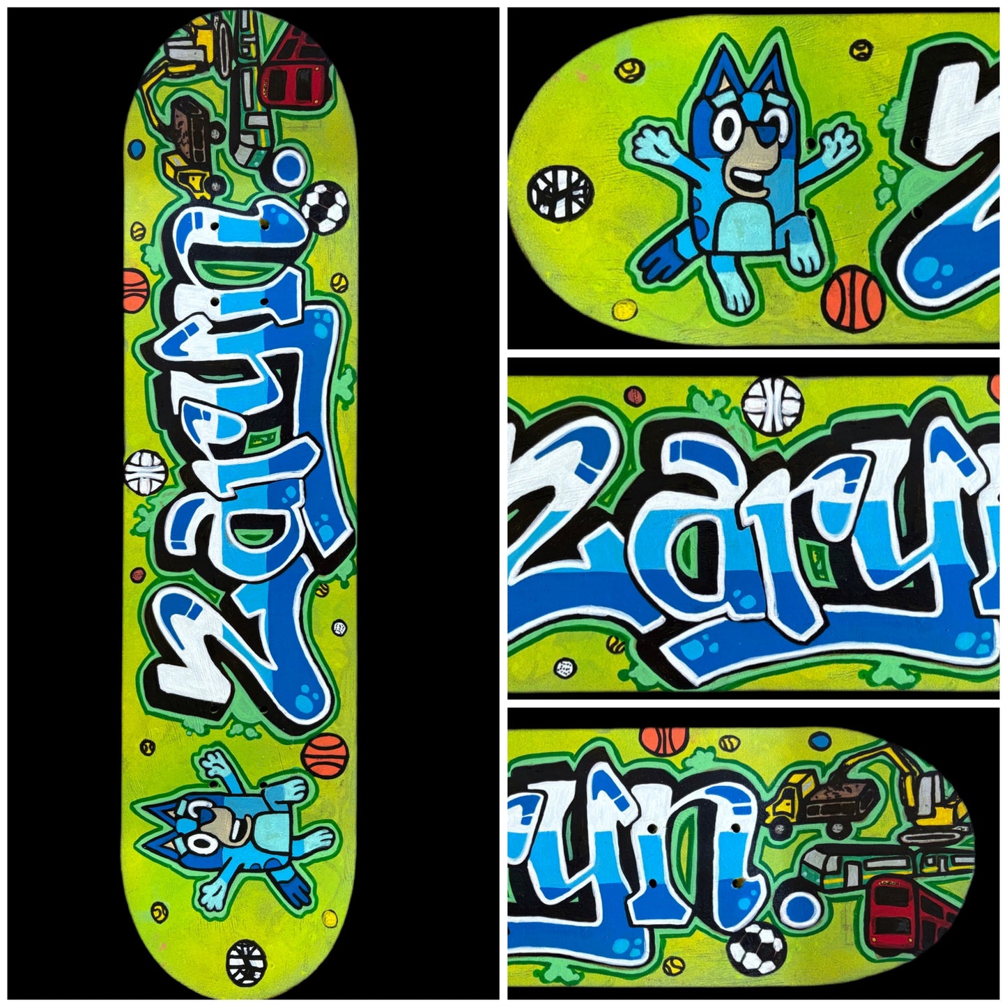 Skateboard - Name and Theme
