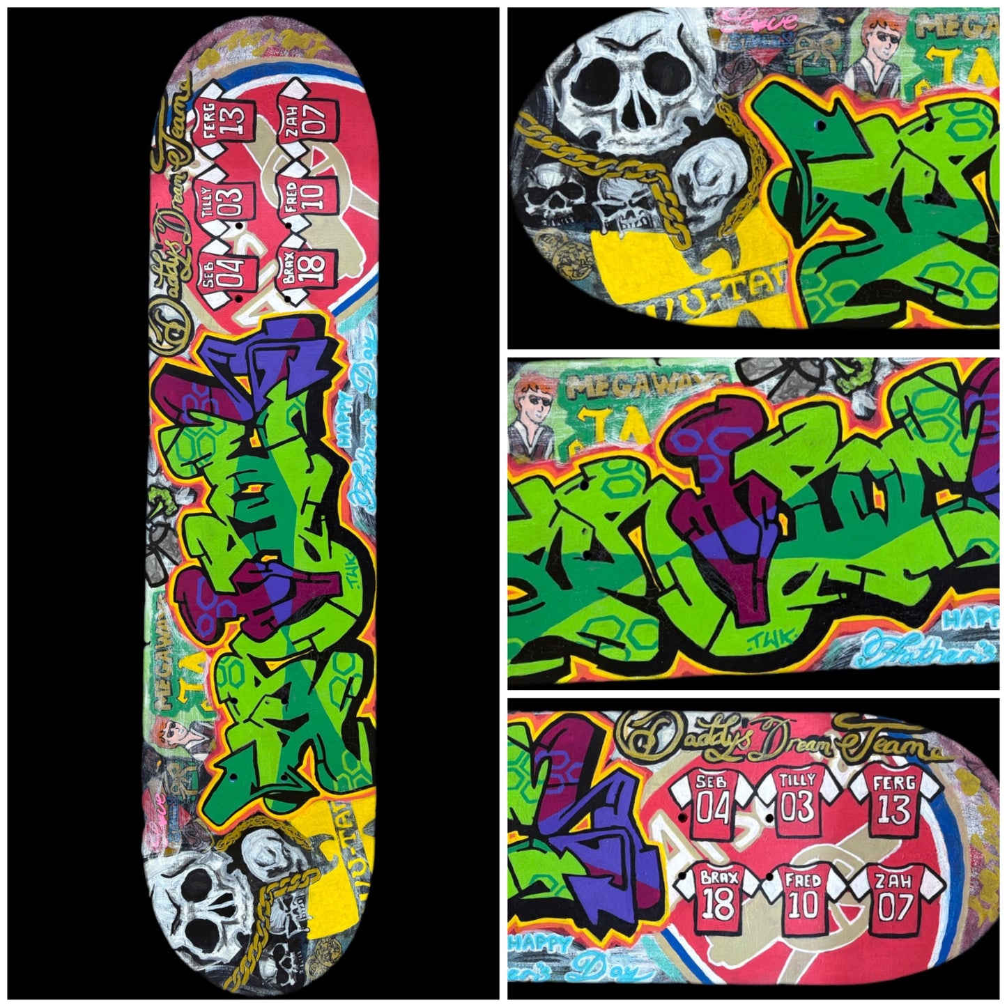 Skateboard - Fully Personalised