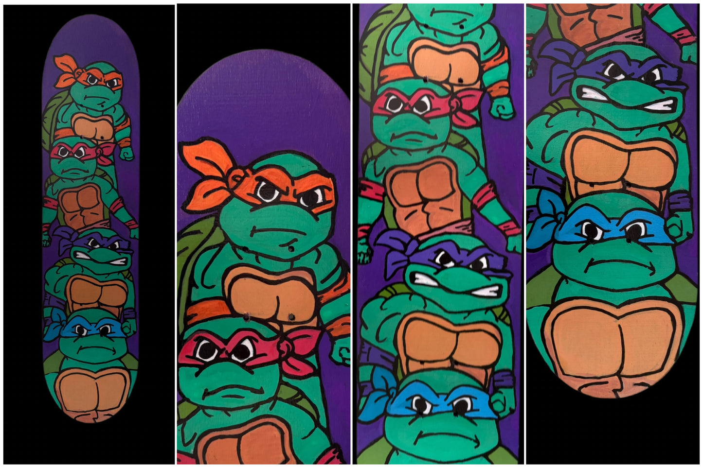 Skateboard - Ninja Turtles Deck