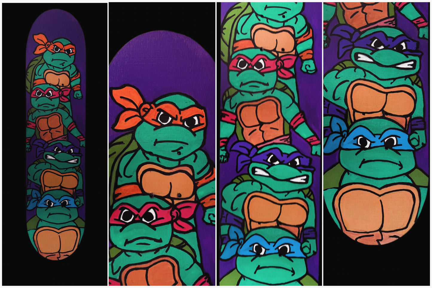 Skateboard - Ninja Turtles Deck