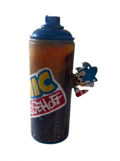 Can Art - Cartoon Collection - Sonic the Hedgehog *SOLD*