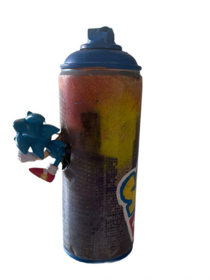 Can Art - Cartoon Collection - Sonic the Hedgehog *SOLD*
