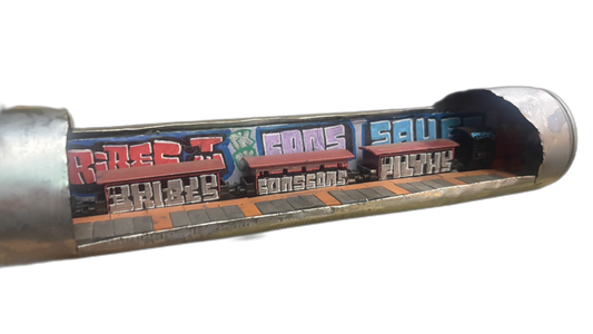 Can Art - Train - Silver Extra Large