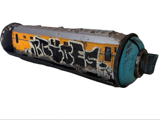 Can Art - Train  - Yellow Train