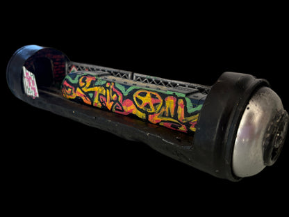 Can Art - Train  - Train At Tracks *SOLD*